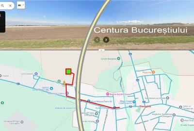 Teren intravilan Ciorogarla, 500 mp, deschidere 20 ml - 2