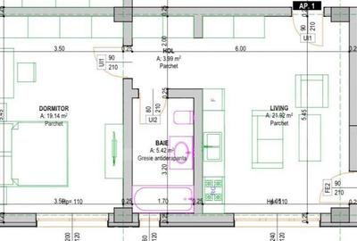 Apartament cu 2 camere decomandat în Rădăuți