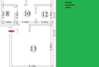 Apartament cu 3 camere în Popas Păcurari - 6