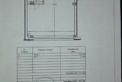Spatiu birouri luminos, modern, cladire noua, parcare - 1