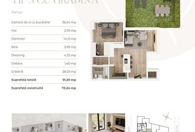 OPERA TEI || 2 CAMERE CU GRADINA DE 28 MP || LACUL TEI || PARCUL CIRCULUI - 6