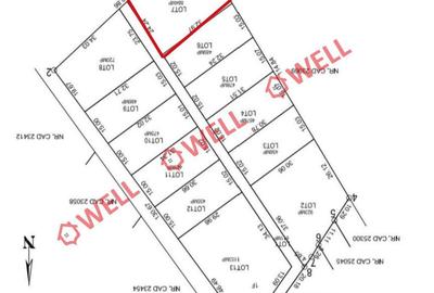 Teren de 884 mp, în Brăduț - 2