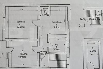 Casă cu 4 camere cu Teren 200 Mp în Odoreu - 6