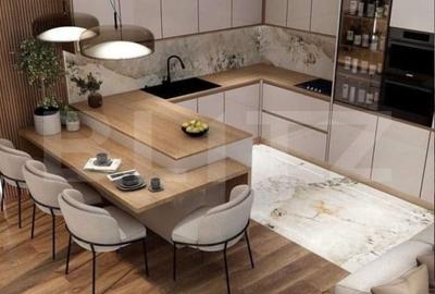 Apartament cu 3 camere decomandat în Tractorul