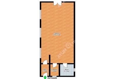 Spatiu comercial de 117 mp utili in zona Turnisor din Sibiu - 9