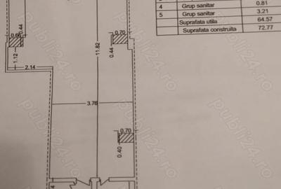 Spațiu comercial, de 65 mp, în Gară - 1