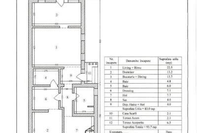 Casă individuală cu 4 camere cu Canalizare în Antiaeriană - 2