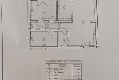 Apartament cu 3 camere în Păulești - 8