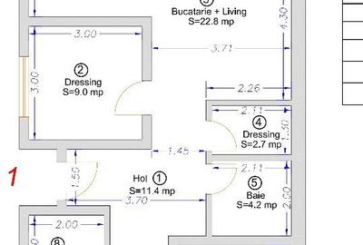 Casă cu 4 camere în Giarmata - 2
