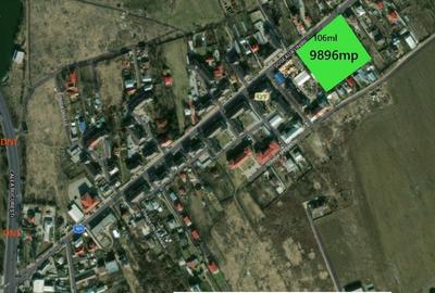 Teren intrav.curti constr.9896mp ,ultracentral ,106ml desch.Sos.Unirii! - 2