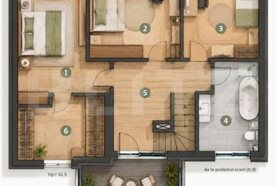 Casă individuală cu 4 camere cu Teren 450 Mp în Exterior Vest - 2