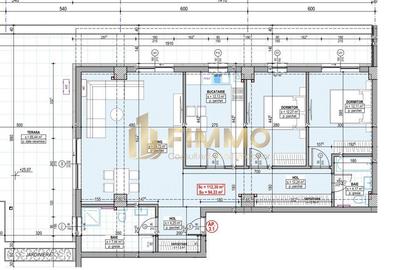 Penthouse | 112mp | Terasa 65,4mp | Traian Vuia | ID:1157 - 1