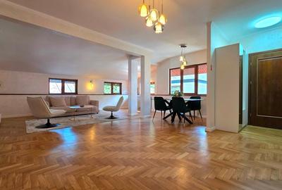 DOROBANTI - TELEVIZIUNE: ETAJ DE VILA ISTORICA RESTAURATA, 110 MP, PENTRU BIROU - 5