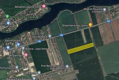 Teren agricol extravilan de 12850 mp, în Moara Vlăsiei