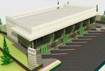 Teren 1398mp cu autorizatie spatiu comercial 585mp, randament bun - 4
