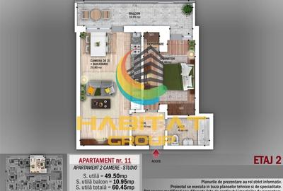 Apartament cu 2 camere semidecomandat în Nicolae Grigorescu - 4