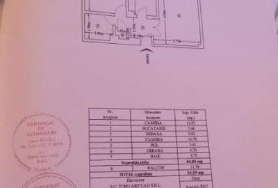 Apartament cu 2 camere decomandat, mobilat în Centru Civic - 5