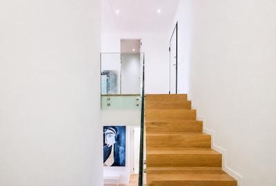Penthouse cu 5 camere, mobilat în Barbu Văcărescu - 39