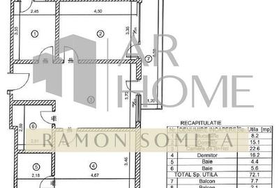 Apartament cu 3 camere în Blejoi