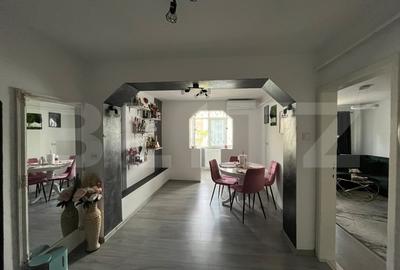 Apartament cu 3 camere decomandat, mobilat în Nord