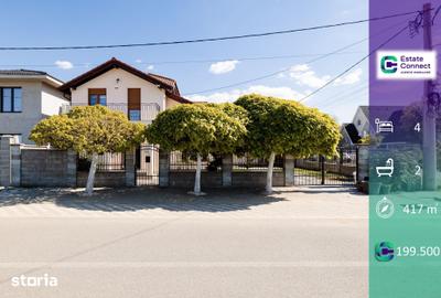 Casă cu 4 camere cu Teren 417 Mp în Intim