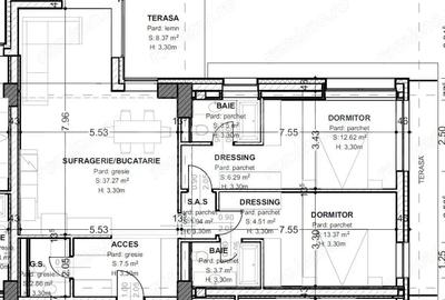 Apartament cu 3 camere decomandat în Central - 1
