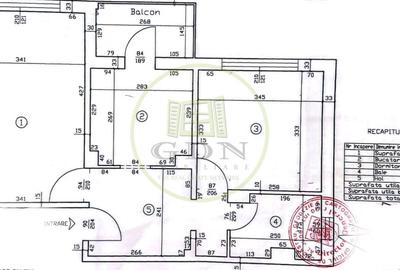 Apartament cu 2 camere decomandat în Sărari