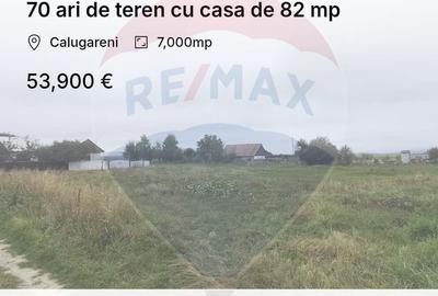 Teren de 7000 mp, în Călugăreni - 1