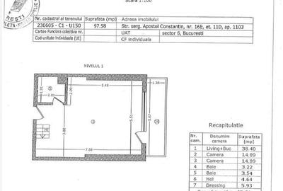 Apartament cu 3 camere decomandat în Lujerului - 3