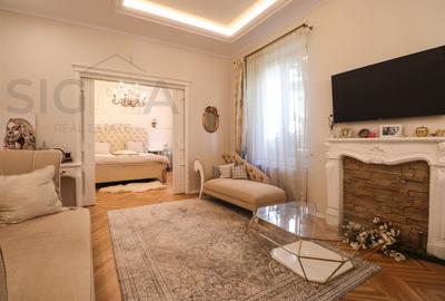Apartament cu 2 camere semidecomandat, mobilat în Central