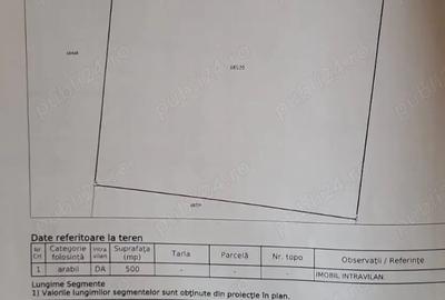 Teren de 500 mp, în Livada de Bihor