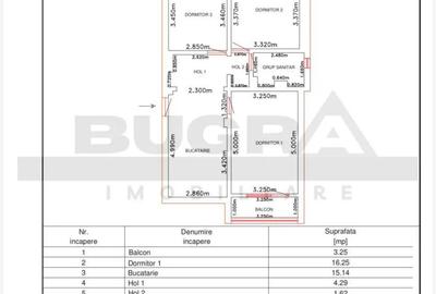 Apartament cu 3 camere decomandat, mobilat în Zorilor - 8