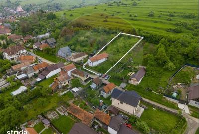 Casă cu 3 camere cu Teren 1029 Mp în Tărlungeni