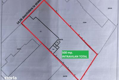 Casă cu Teren 500 Mp în Rahova