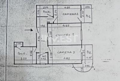 Apartament cu 3 camere decomandat în Gară - 1