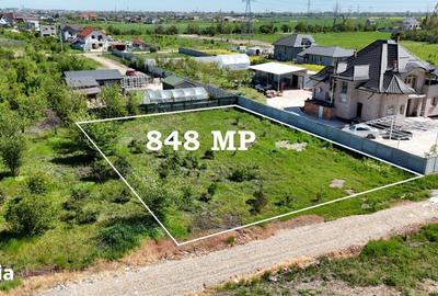Teren de 848 mp, în Central