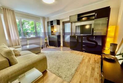 Apartament cu 2 camere nedecomandat, mobilat în Cișmigiu