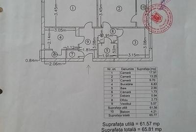 Apartament cu 3 camere decomandat în Drumul Taberei - 1