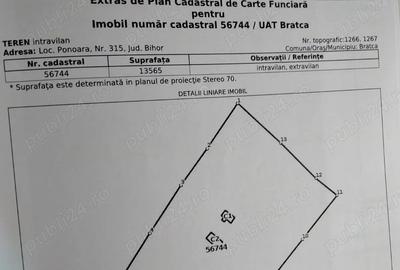 Casă cu 2 camere cu Teren 13420 Mp în Central