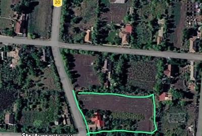 Casă individuală cu 4 camere cu Teren 4680 Mp în Lanurile