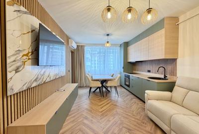 Apartament cu 2 camere semidecomandat, mobilat în Florești