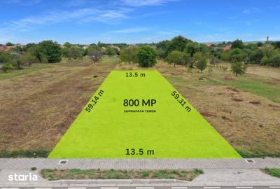 Teren de 800 mp, în Giarmata - 3