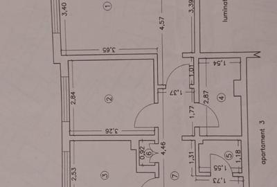 Apartament cu 2 camere decomandat în Central - 1