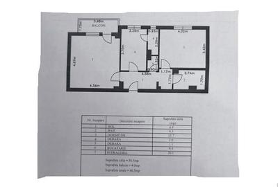 Apartament cu 2 camere în Sud - 1