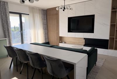 Apartament cu 3 camere decomandat, mobilat în Mihai Bravu