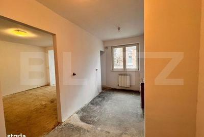 Apartament cu 2 camere semidecomandat în Central