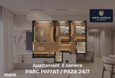 Apartament cu 3 camere în Militari - 4