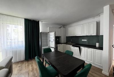 Apartament cu 2 camere semidecomandat, mobilat în Florești