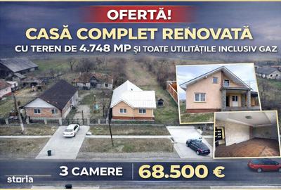 Casă cu 3 camere decomandat cu Teren 4748 Mp în Pomi - 19