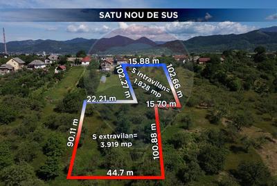 Teren Construcții intravilan de 5747 mp, în Satu Nou de Sus - 3